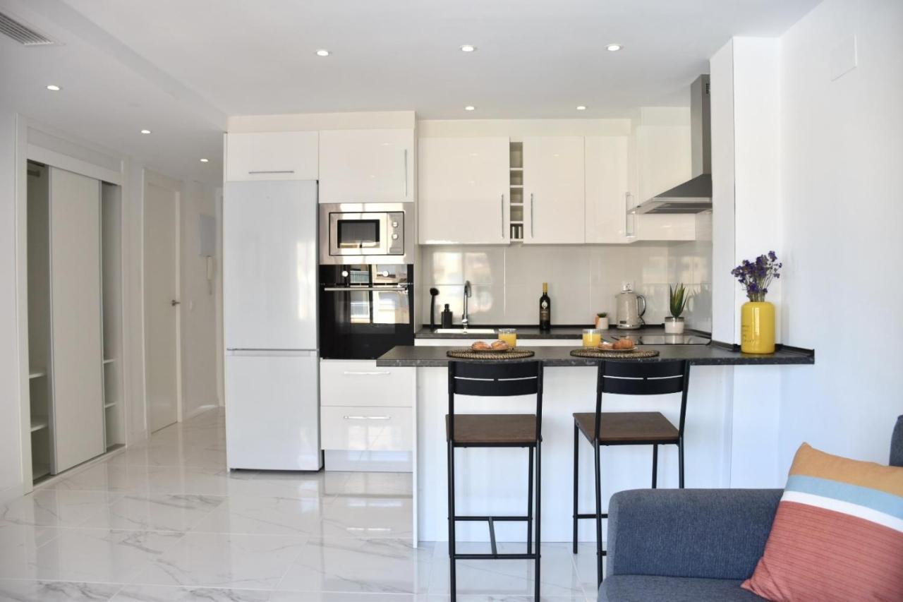 Myflats Deluxe Seafront Apartment อาเรนาเลส เดล ซอล ภายนอก รูปภาพ